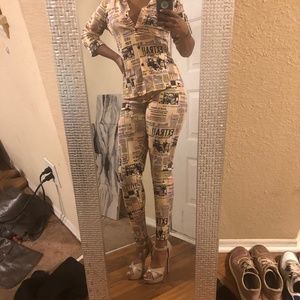 2 piece Headliner pantsuit